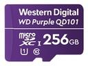 WD Purple SC QD101 WDD256G1P0C - Tarjeta de memoria flash - 256 GB - UHS-I U1 / Class10 - microSDXC UHS-I - púrpura