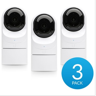 UVC-G3-FLEX-3 - Ubiquiti Networks Ubiquiti UniFi G3-FLEX Cámara de red de 2 megapíxeles - Paquete de 3 - H.264 - 1920 x 1080 - HDR - Montaje en superficie, montaje en poste, montaje en pared ...