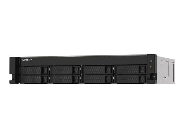 QNAP TS-873AU-RP - Servidor NAS - 8 compartimentos - montaje en bastidor - SATA 6Gb/s - RAID 0, 1, 5, 6, 10, 50, JBOD, 60 - RAM 4 GB - Gigabit Ethernet / 2.5 Gigabit Ethernet - iSCSI - 2U