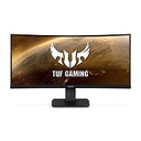 ASUS TUF Gaming VG35VQ - Monitor LED - curvado - 35" - 3440 x 1440 WQHD @ 100 Hz - VA - 300 cd/m² - 2500:1 - 1 ms - 2xHDMI, DisplayPort