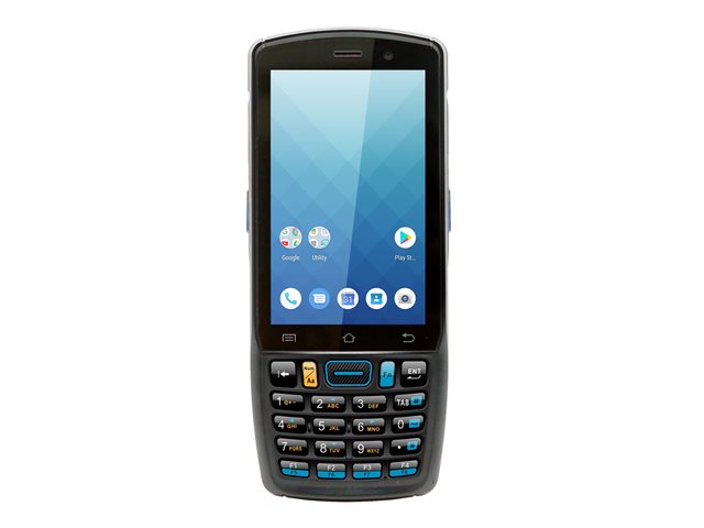 Unitech EA320 - Terminal de recopilación de datos - resistente - Android 9.0 (Pie) - 16 GB - 4" color TFT (480 x 800) - cámara posterior + cámara frontal - lector de código de barras - (Imágenes 2D / RFID) - Host USB - Ranura para microSD - Wi-Fi, NFC, Bluetooth - 4G