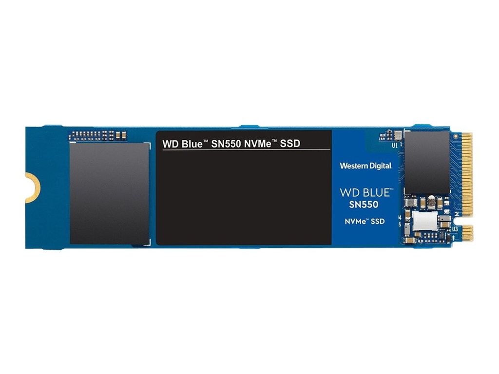 WD Blue SN550 NVMe SSD WDS250G2B0C - Unidad en estado sólido - 250 GB - interno - M.2 2280 - PCI Express 3.0 x4 (NVMe)