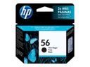 HP 56 - 19 ml - negro - original - cartucho de tinta - para Deskjet 51XX; Officejet 42XX, 56XX, J5508, J5520; Photosmart 7550; psc 1110, 12XX, 13XX