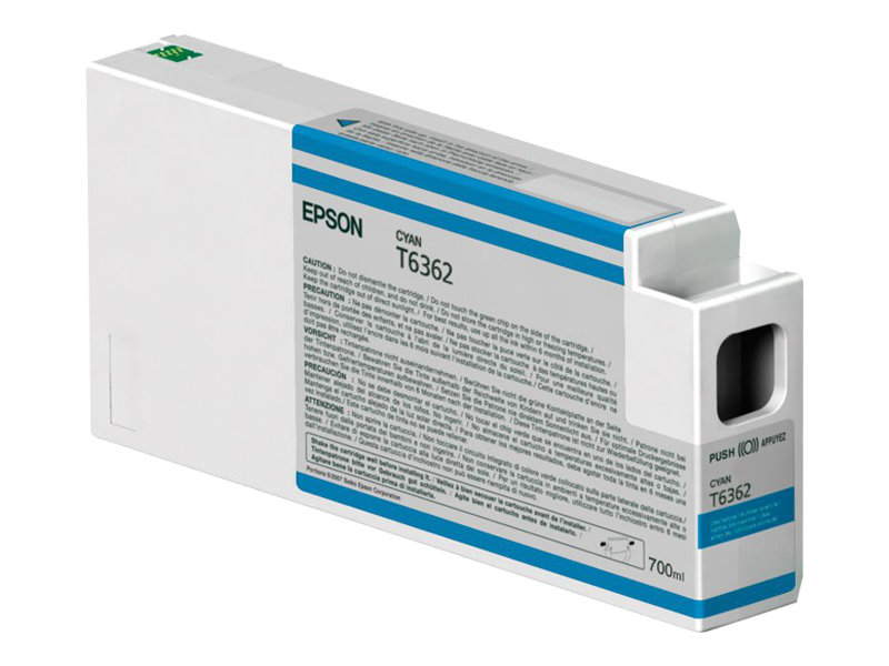 Epson UltraChrome HDR - 700 ml - cián - original - cartucho de tinta - para Stylus Pro 7700, Pro 7890, Pro 7900, Pro 9700, Pro 9890, Pro 9900, Pro WT7900