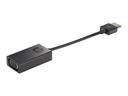 HP HDMI to VGA Display Adapter - Adaptador de vídeo - HD-15 (VGA) (H) a HDMI (M) - para Chromebook x360; EliteBook 83X G8, 840, 84X G8, 85X G8; ProBook 44X G8; ProBook x360