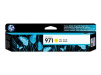 HP 971 - 32 ml - amarillo - original - cartucho de tinta - para Officejet Pro X451dn, X451dw, X476dn MFP, X476dw MFP, X551dw, X576dw MFP
