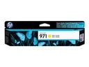 HP 971 - 32 ml - amarillo - original - cartucho de tinta - para Officejet Pro X451dn, X451dw, X476dn MFP, X476dw MFP, X551dw, X576dw MFP