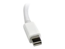 StarTech.com Adaptador de Vídeo Mini DisplayPort a VGA - Cable Conversor - Hembra VGA HD15 - Macho Mini DP - 1920x1200 - Activo - Blanco (MDP2VGAW) - Vídeo conversor - VGA - DisplayPort - blanco