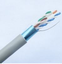 Furukawa - cable de red Cat 6A  - 305 metros - Gris-  LAN - AUGMENTED - F/UTP - 23AWGX4P - CAT. 6A LSZH CZ 