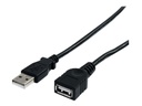 StarTech.com Cable de 3m de Extensión Alargador USB 2.0 USB A Macho a USB A Hembra - Negro - Cable alargador USB - USB (M) a USB (H) - USB 2.0 - 3 m - negro - para P/N: 35FCREADBK3, ICUSB2321F, ICUSB232PRO, ICUSB232V2, LTUB1MBK, MSDREADU2OTG, UUSBOTG