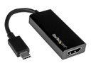 StarTech.com Adaptador Gráfico USB-C a HDMI - Conversor de Vídeo USB 3.1 Type-C a HDMI - Adaptador de vídeo externo - USB-C - HDMI - negro - para P/N: BNDTB10GI, BNDTB210GSFP, BNDTB410GSFP, BNDTB4M2E1, BNDTBUSB3142, TB3DK2DPM2