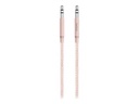 Belkin MIXIT Aux Cable - Cable de audio - micrófono estéreo 3,5 mm (M) a micrófono estéreo 3,5 mm (M) - 1.22 m - oro