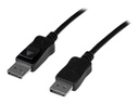 StarTech.com Cable de 15m de Extensión DisplayPort Activo - 2x Macho DP - Extensor - Negro - Cable DisplayPort - DisplayPort (M) a DisplayPort (M) - 15 m - activo, trabado - negro