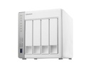 QNAP TS-431P - Servidor NAS - 4 compartimentos - SATA 6Gb/s - RAID 0, 1, 5, 6, 10, JBOD, 5 Hot Spare, intercambio en caliente 6, 10 repuesto rápido - RAM 1 GB - Gigabit Ethernet - iSCSI