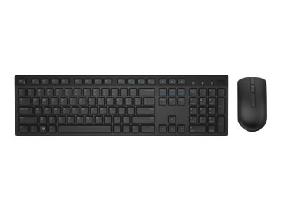 Dell KM636 - Juego de teclado y ratón - inalámbrico - 2.4 GHz - inglés - al por menor - para Inspiron 3195 2-in-1, 34XX, 36XX, 5490, 5590; OptiPlex 52XX, 74XX; Vostro 36XX