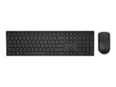Dell KM636 - Juego de teclado y ratón - inalámbrico - 2.4 GHz - inglés - al por menor - para Inspiron 3195 2-in-1, 34XX, 36XX, 5490, 5590; OptiPlex 52XX, 74XX; Vostro 36XX
