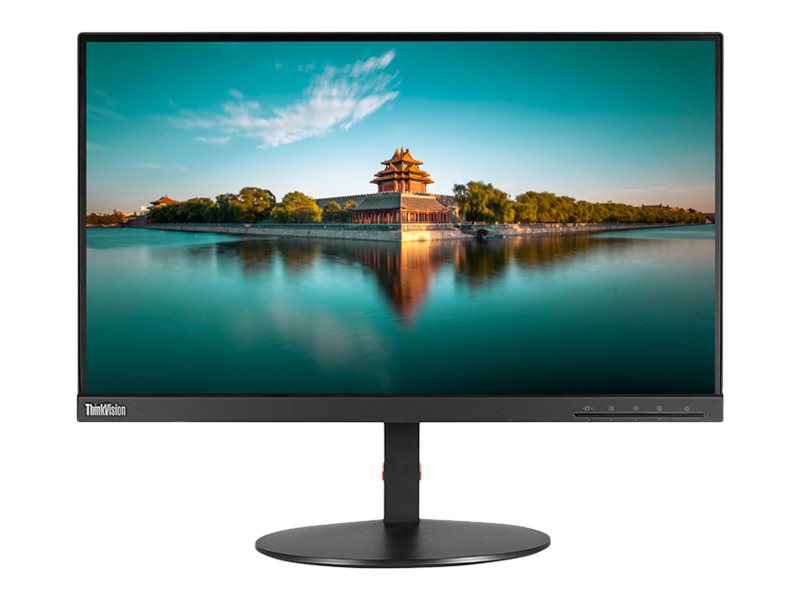 Lenovo ThinkVision T23i-10 - Monitor LED - 23" (23" visible) - 1920 x 1080 Full HD (1080p) - IPS - 250 cd/m² - 1000:1 - 6 ms - HDMI, VGA, DisplayPort - negro - para ThinkBook 14; ThinkCentre M715q (2nd Gen); M75; ThinkPad E14; E15; L13 Yoga; T490; X390