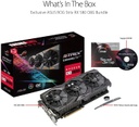 ASUS ROG-STRIX-RX580-O8G-GAMING - Graphics card - Radeon RX 580 - 8 GB GDDR5 - PCIe 3.0 x16 - DVI, 2 x HDMI, 2 x DisplayPort - Gaming