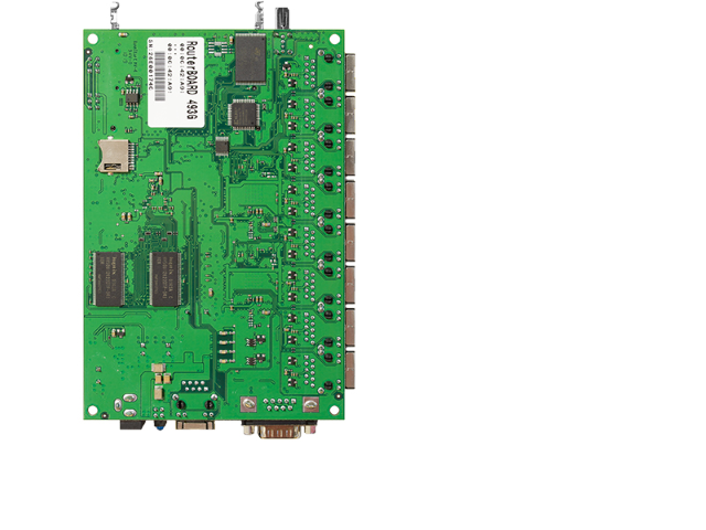 Mikrotik - Bridge/router - Ethernet - 4 - nine Gigabit ports - 680MHz - 105mm x 160mm - RouterOS - Ram: 256MB