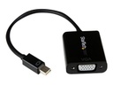StarTech.com Cable Adaptador Conversor de Vídeo Mini DisplayPort a VGA - Convertidor - Mini DP Macho - VGA Macho - 1920x1200 - Negro - Vídeo conversor - VGA - DisplayPort - negro