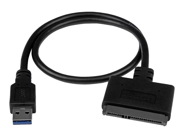 StarTech.com Cable adaptador USB 3.1 (10 Gbps) a SATA para unidades de disco - Controlador de almacenamiento - 2.5", 3.5" - SATA 6Gb/s - 600 MBps - USB 3.1 (Gen 2) - negro