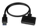 StarTech.com Cable adaptador USB 3.1 (10 Gbps) a SATA para unidades de disco - Controlador de almacenamiento - 2.5", 3.5" - SATA 6Gb/s - 600 MBps - USB 3.1 (Gen 2) - negro