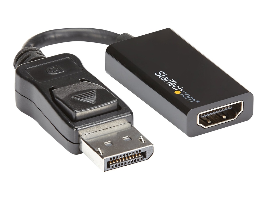 StarTech.com Adaptador Conversor DisplayPort a HDMI - 4K 60Hz UHD - Vídeo conversor - DisplayPort - HDMI - para P/N: DK30C2DAGPD, TB32DP14, TB32DP2T, TB3DK2DHV, TB3DK2DHVUE