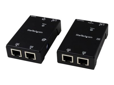 StarTech.com Kit Extensor Vídeo Audio HDMI por Cable de Red UTP Ethernet Cat5 Cat6 RJ45 con Power over Cable PoC - 50m - Alargador para vídeo/audio - hasta 50 m - para P/N: ST128HDMI2, SVA12M2NEUA, SVA12M5NA, VIDWALLMNT