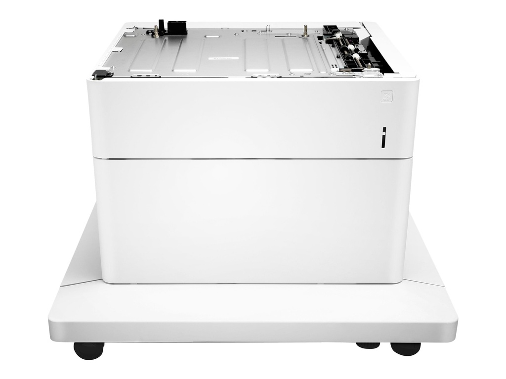 HP Paper Feeder and Stand - Base para impresora con alimentador de soportes - 550 hojas en 1 bandeja(s) - para Color LaserJet Managed E65150, E65160; Color LaserJet Managed Flow MFP E67660