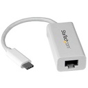 StarTech.com Adaptador de Red Gigabit USB-C - USB 3.1 Gen 1 (5 Gbps) - Blanco - Adaptador de red - USB-C - Gigabit Ethernet - blanco