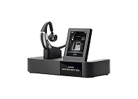 Jabra Motion Office MS - Auricular - auriculares de oído - montaje encima de la oreja - Bluetooth - inalámbrico - NFC - cancelación de sonido activo - Certificado para Skype Empresarial