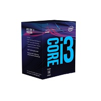 Intel Core i3 8100 - 3.6 GHz - 4 núcleos - 4 Núcleos - 4 hilos - 6 MB caché - Socket LGA1151 - 8va Generación - Caja 