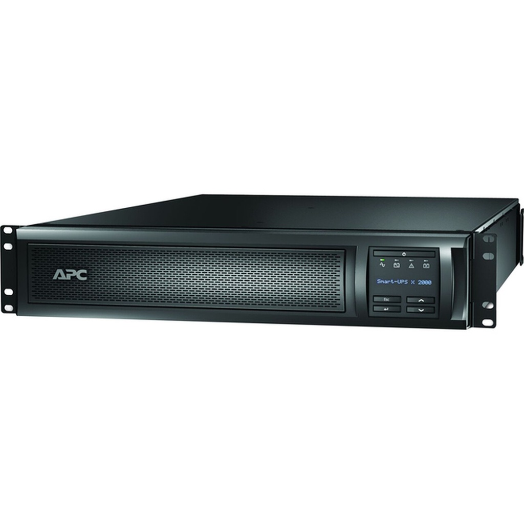 APC Smart-UPS X 2000 Rack/Tower LCD - UPS - CA 120 V - 1.8 kW - 1920 VA - RS-232, USB - conectores de salida: 7 - 2U - negro - para P/N: AR4018SPX432, AR4024SP, AR4024SPX429, AR4024SPX431, AR4024SPX432, NBWL0356A