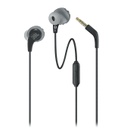 JBL Endurance RUN - Auriculares internos con micro - en oreja - montaje encima de la oreja - cableado - conector de 3,5 mm - negro