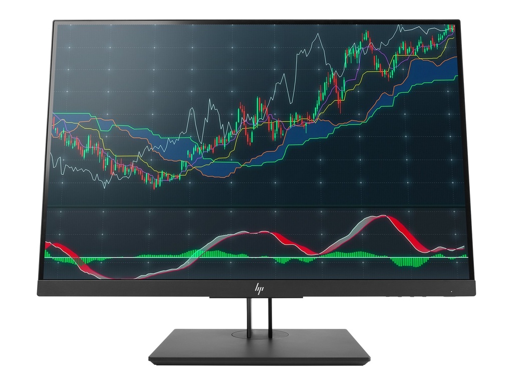 HP Z24n G2 - Monitor LED - 24" (24" visible) - 1920 x 1200 WUXGA @ 60 Hz - IPS - 300 cd/m² - 1000:1 - 5 ms - HDMI, DVI-D, 2xDisplayPort - Black Pearl