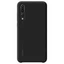 Huawei - Carcasa trasera para teléfono móvil - silicona - negro - para Huawei P20 Pro