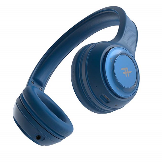 ifrogz Toxix Wireless - Auriculares con diadema con micro - tamaño completo - Bluetooth - inalámbrico - azul brillante