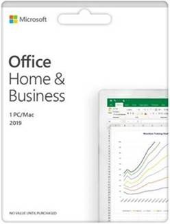 Microsoft Office Home and Business 2019 - Caja de embalaje - 1 PC / Mac - sin materiales - Win, Mac - Español - América Latina