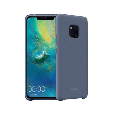 Huawei Silicon Car Case Mate 20 Blue
