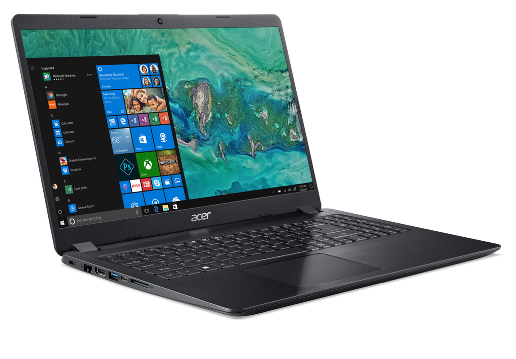 Acer A5 - Notebook - 15" - Intel Core i5 I5-8250U - 20GB (4 GB +16opt) - 1 TB - Windows 10 Home - Silver - Spanish - 1 year warranty - Memory 20GB (4Gb + 16Optane)