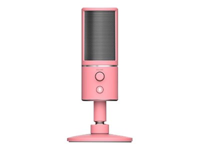 Razer Seiren X - Micrófono - USB - rosa cuarzo