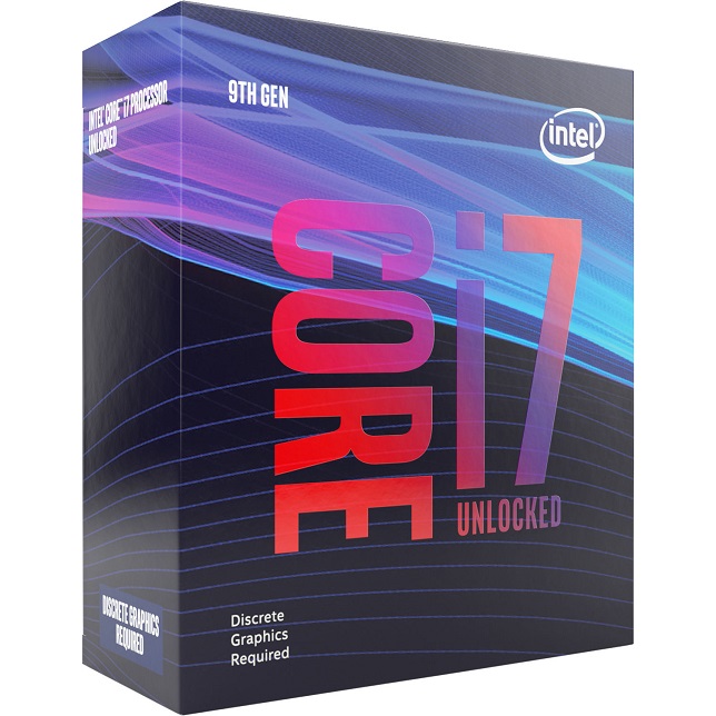 Intel Core i7 9700KF - 3.6 GHz - 8 núcleos - 8 hilos - 12 MB caché - LGA1151 Socket - Caja