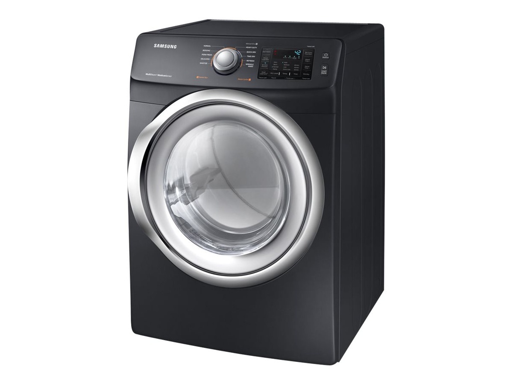 Samsung DVE45N5300V - Secadora - independiente - ancho: 68.6 cm - fondo: 82.4 cm - alto: 98.4 cm - carga frontal - acero inoxidable negro