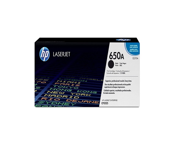 HP - 650A - Ink cartridge - Black - CE270AC