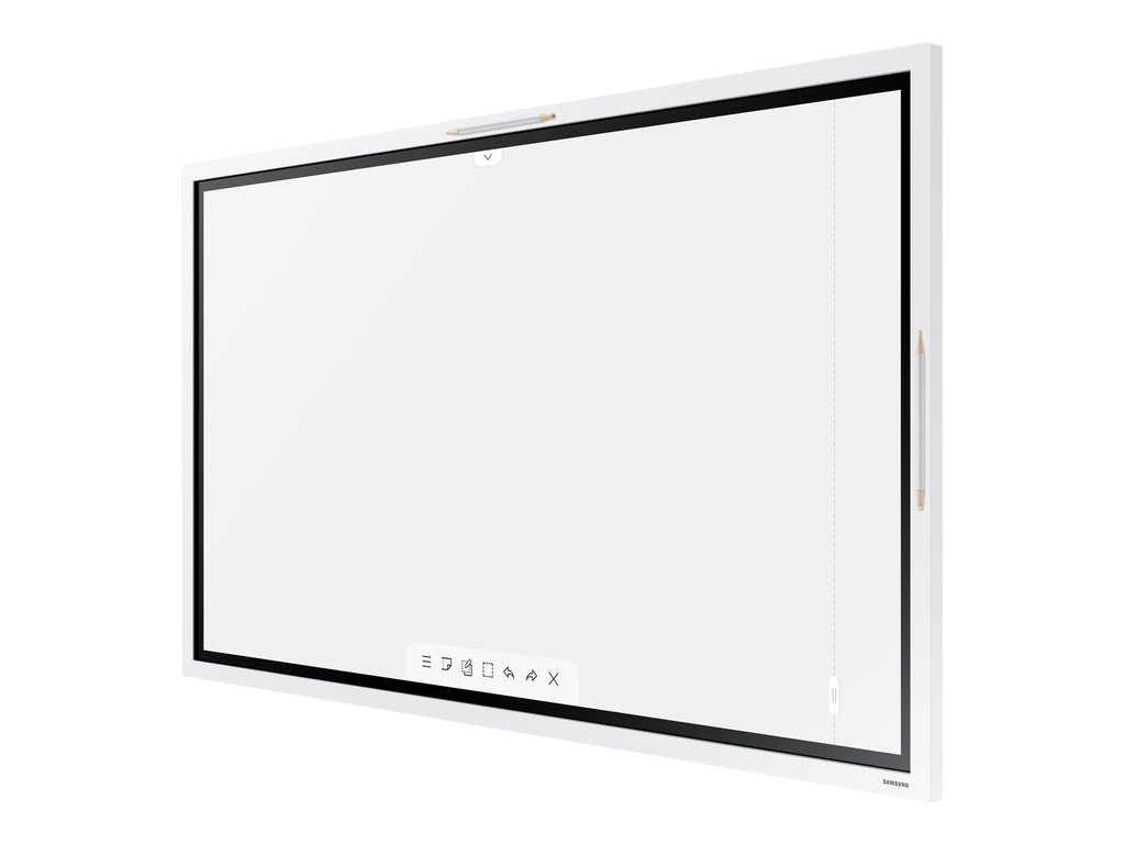 Samsung Flip 2 WM55R - 55" Clase diagonal WMR Series indicador LED - interactivo - con pantalla táctil - 4K UHD (2160p) 3840 x 2160 - New Edge Backlight - gris claro