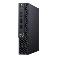 Dell OptiPlex - Diseño ultrapequeño - Intel Core i3 I3-9100T / 3.1 GHz - 4 GB DDR4 SDRAM - 500 GB Capacidad del disco duro - Ninguno/a - Intel UHD Graphics 630 - Windows 10 Pro 64-bit Edition - Español 1Y
