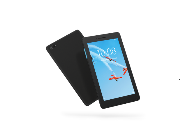 Lenovo -  tab 7 - ZA400026PA - negro - Android 1GB RAM + 8GB - Conectividad inalámbrica : 802.11 B/G/N+BT4.0 - procesador :Mt8167 A/D  1.3GHZ 32BIT -  camara trasera : 2.0 MP - Micro SD 