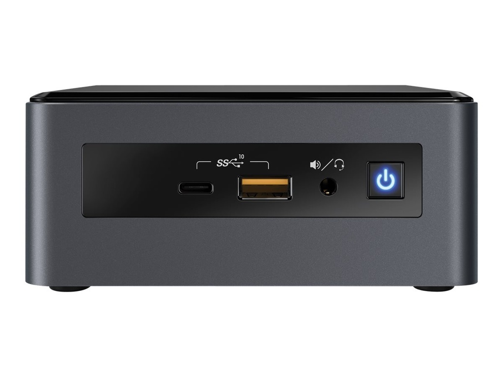 Intel Next Unit of Computing Kit 8 Mainstream-G kit - Limitado - miniordenador - 1 x Core i7 8565U / 1.8 GHz - RAM 8 GB - Radeon R540X - GigE - WLAN: 802.11a/b/g/n/ac, Bluetooth 5.0