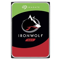 Seagate IronWolf ST10000VN0008 - Disco duro - 10 TB - interno - 3.5" - SATA 6Gb/s - 7200 rpm - búfer: 256 MB
