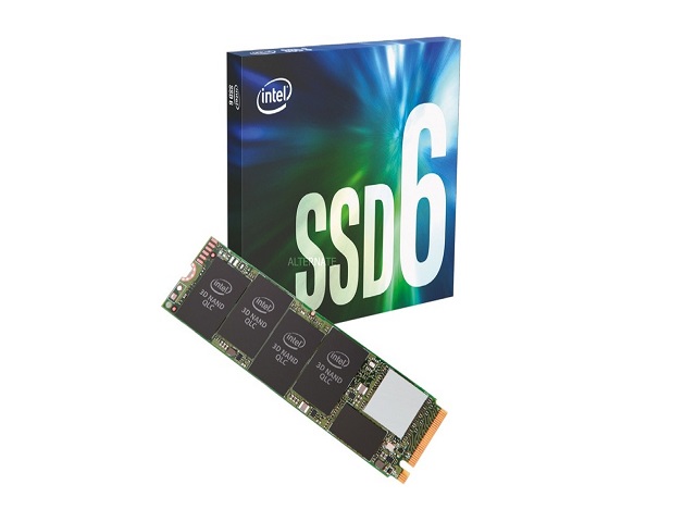Intel - Solid state drive - Internal hard drive - 1 TB - M.2 2280 - PCI Express 3.0 x4 (NVMe) - 3D3